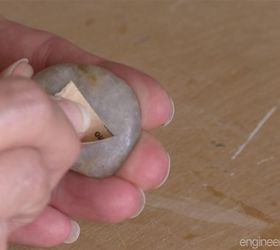 how to make knobs with stones, concrete masonry, how to