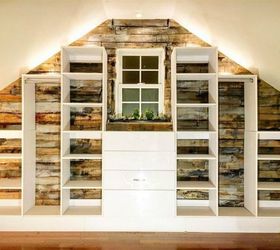 s you might rethink your home office when you see these brilliant ideas, home decor, home office, This shiplap storage and organizing wall