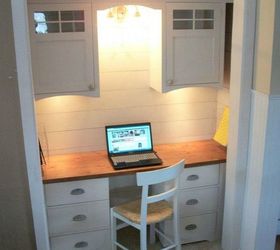 s you might rethink your home office when you see these brilliant ideas, home decor, home office, This one made in a clothes closet