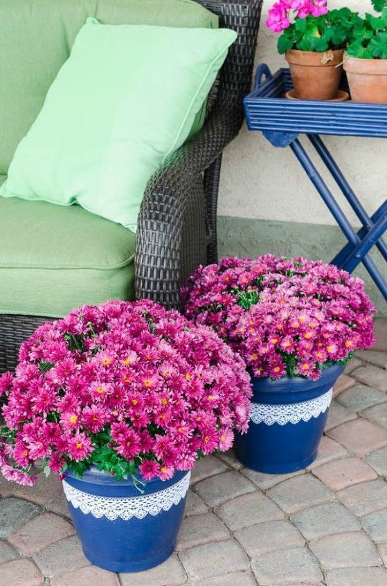transform your cheap planters with these 15 stunning ideas, Mod podge it with delicate lace