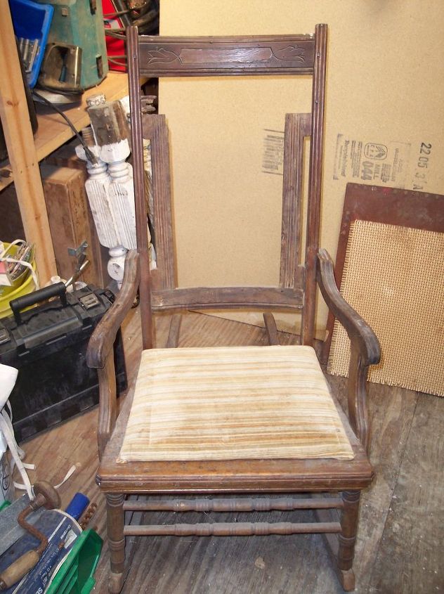 q eastlake rocking chair, painted furniture