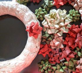 gorgeous christmas bow wreath, crafts, wreaths