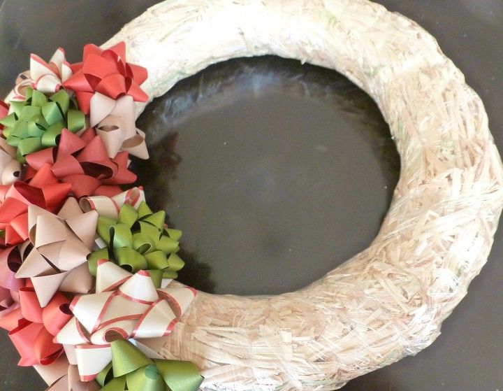 gorgeous christmas bow wreath, crafts, wreaths