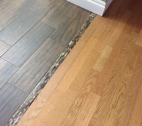 Transitioning Hardwood Floor To Tile Floor Is There A Better Way