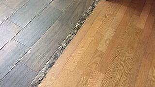 Transitioning Hardwood Floor To Tile Floor Is There A Better Way