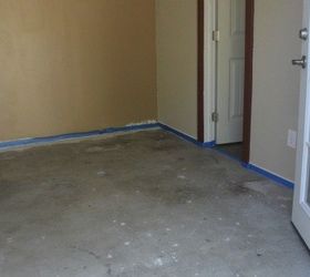 how to stencil a concrete floor in 10 easy steps
