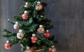 Easy Sprinkled Filled Ornaments