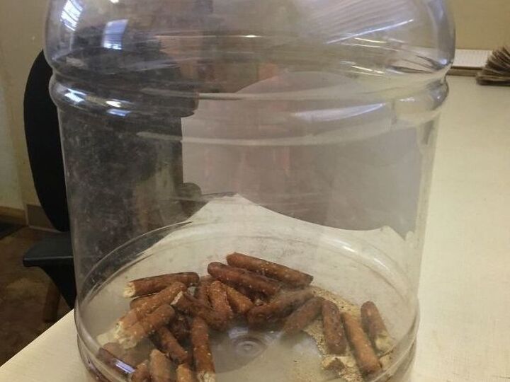 q ideas for reusing an old container