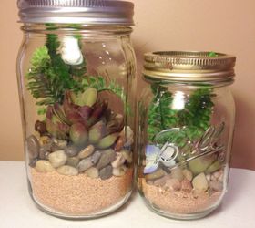 14 exciting mason jar ideas you just have to try, 6 This adorable winter terrarium