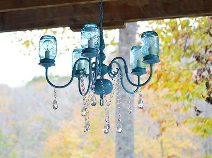 14 exciting mason jar ideas you just have to try, 10 This breathtaking boho chic chandelier
