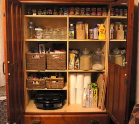 Turning A Wardrobe Into A Pantry!