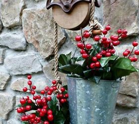 s 13 handmade christmas ideas you didn t know you were waiting for, christmas decorations, These adorable berry filled buckets