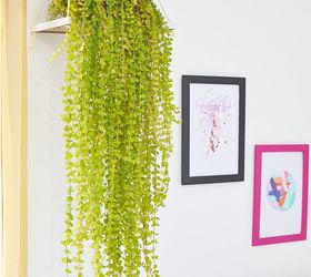 how to turn a plastic frame into a plant holder, gardening, how to