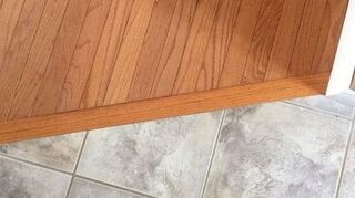 Transitioning Hardwood Floor To Tile Floor Is There A