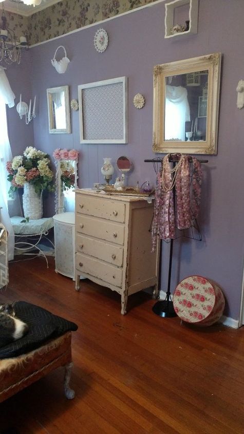 dormitorio shabby chic con poco presupuesto