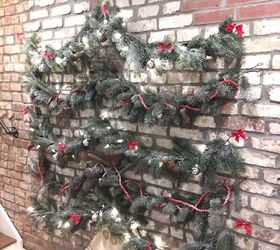 Árbol de Navidad en la pared