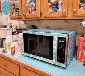 stainless steel microwave remake, appliances