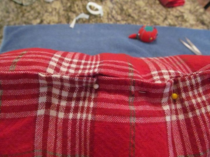 almohadas de navidad sin coser