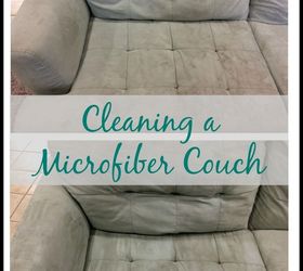 how to clean a microfiber couch, cleaning tips, how to, painted furniture