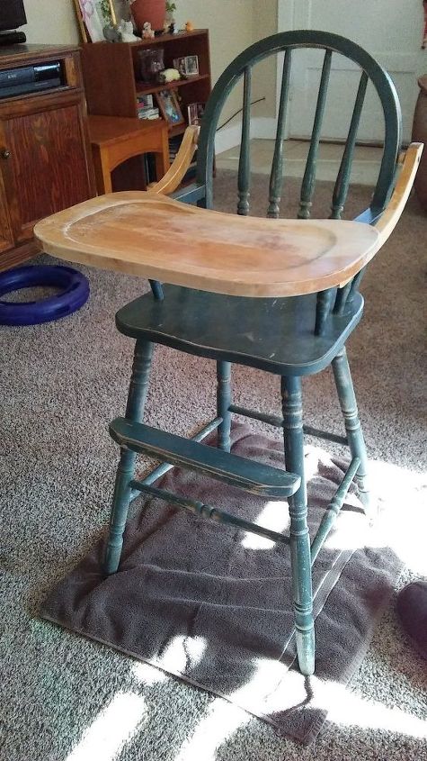 edited how do i seal the tray on a wooden high chair