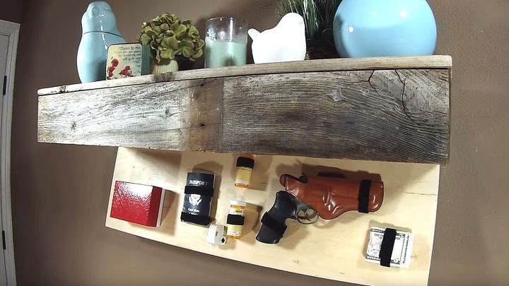 Hidden Compartment Floating Shelf Hometalk