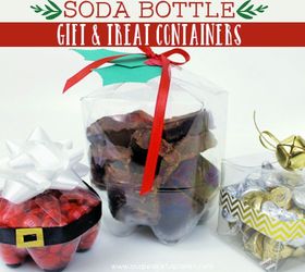 gift wrapping ideas using plastic soda bottles 