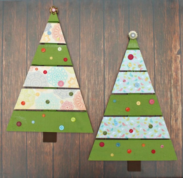 decoracin del rbol de navidad con palets