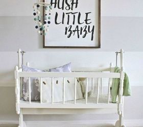 s 17 amazing nursery ideas from highly creative moms, bedroom ideas, Refinish old pieces of furniture