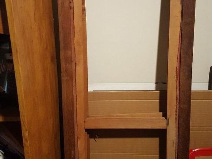 q antique try folding screen, repurposing upcycling