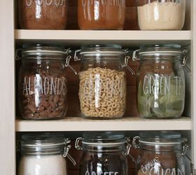 Organize Dry Pantry Items With Ikea Jars and Chalk Markers!