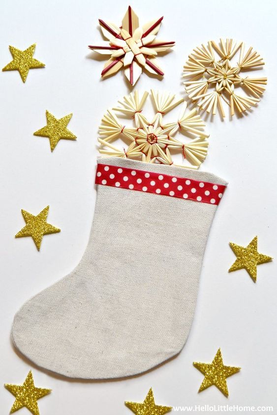 mini christmas stocking pattern