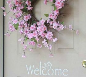 s make your neighbor s smile with these 12 inviting porch ideas, Dress up your door with a Welcome decal