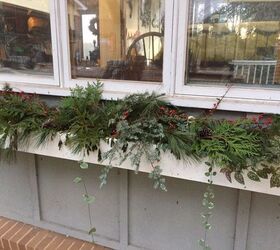 Decorating Window Boxes for Christmas Hometalk