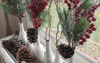 Bottle wine craft diy christmas bottles glass crafts creative yarn decor waste decorations vases vase designs centerpieces architecturesideas holidays twine Decorative Christmas Eggs | Hometalk