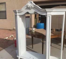 i can save it hutch top makeover, painted furniture