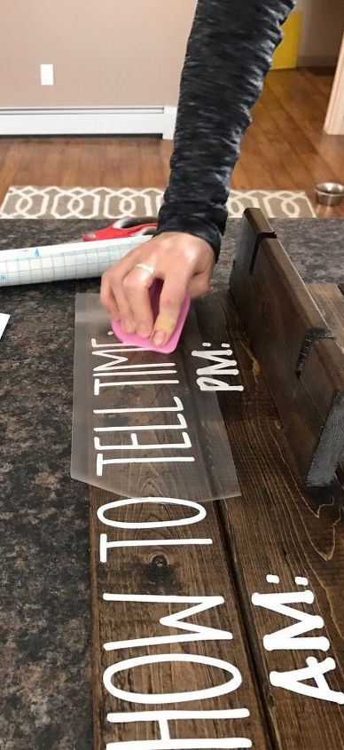 how to tell time coffee and wine sign hanger