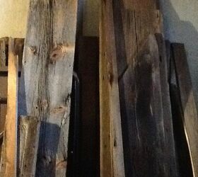 a tale of two tables, painted furniture, Barn siding
