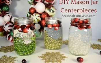 DIY Mason Jar Centerpeices
