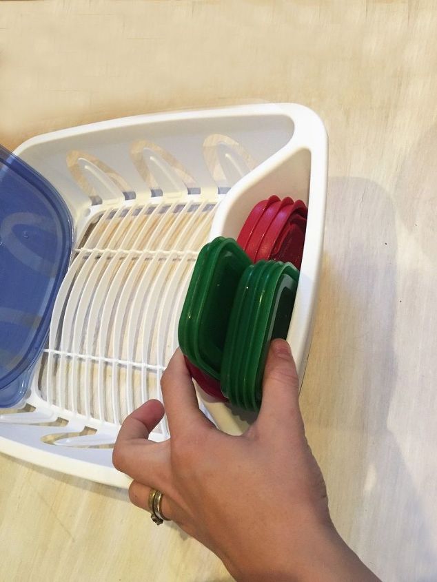 tupperware organization, organizing