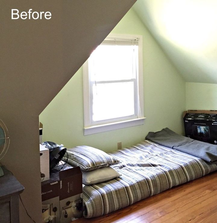 room reveal cozy and rustic dormer bedroom, basement ideas, bedroom ideas