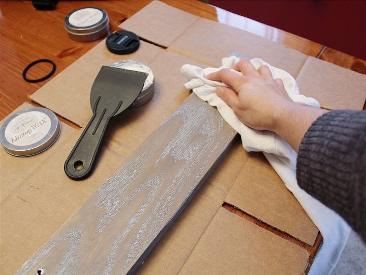 creating a limed whitewashed finish on an oak shelf and more , shelving ideas, woodworking projects