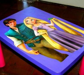 s give your kids the coolest furniture with these 14 jaw dropping ideas, painted furniture, Add their favorite Disney characters