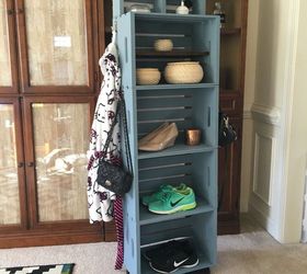 crate storage with a new spin, Fill with Shoes