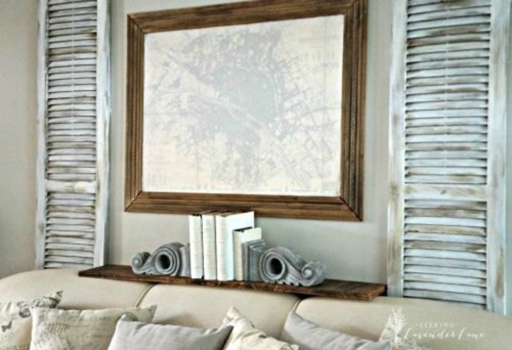 13 Low-Budget Ways to Decorate Your Living Room Walls ...