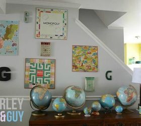 13 low budget ways to decorate your living room walls, Hang up your favorite board games