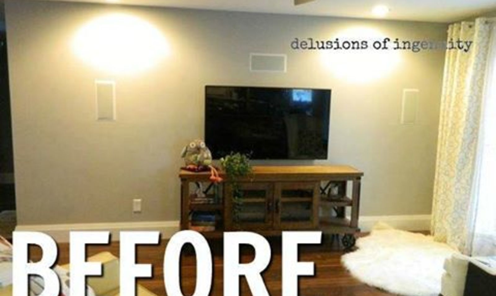 13 Low-Budget Ways to Decorate Your Living Room Walls ...