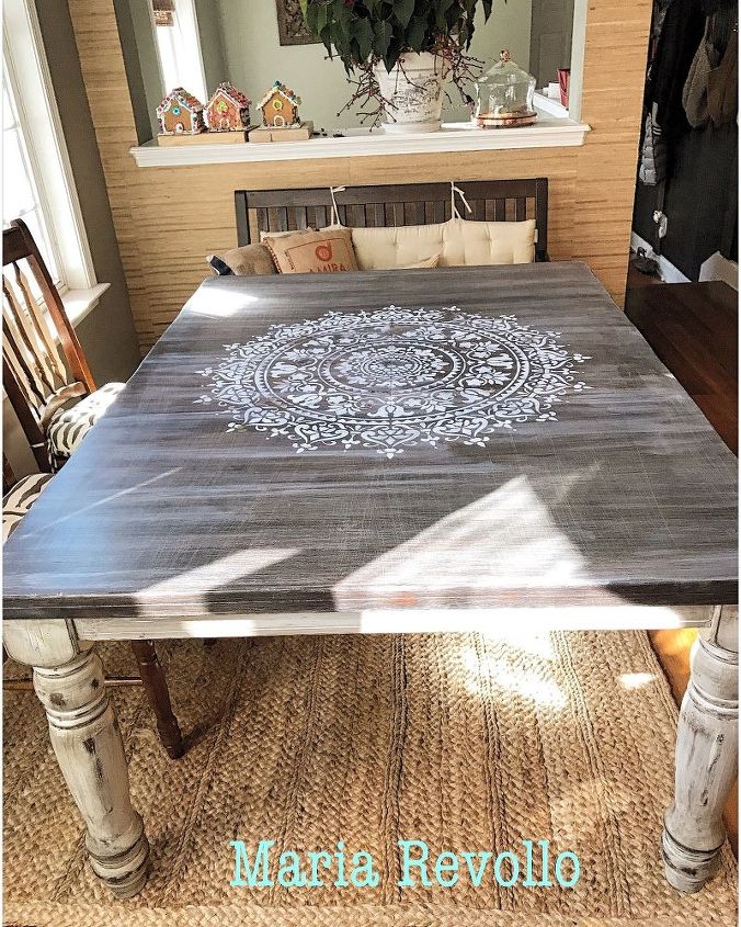 mandala mesa de cozinha
