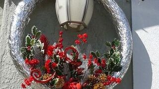 Diy Christmas Ornament Wreath Hometalk