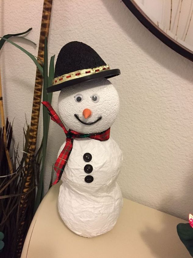 up cyled almost free snowman, Here is my version of Frosty