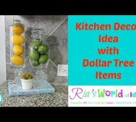 Kitchen Decor Idea With Dollar Tree Items Hometalk